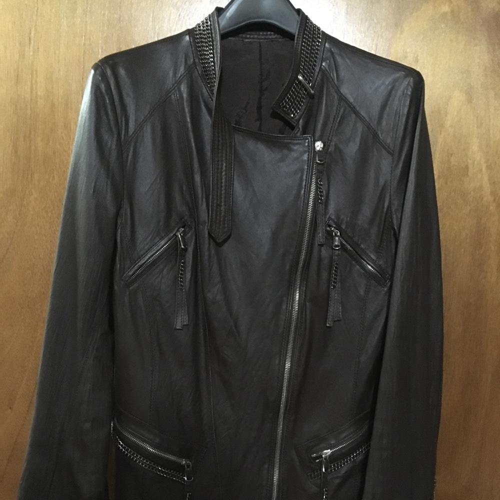 Italian leather jacket